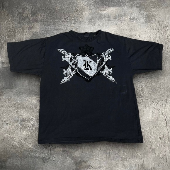 Karl Kani Gold Grunge Tee - Picture 1 of 4